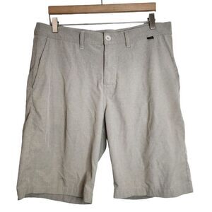Travis Mathew‎ Golf Shorts Men's 34 Performance Active Outdoor Chino Khaki